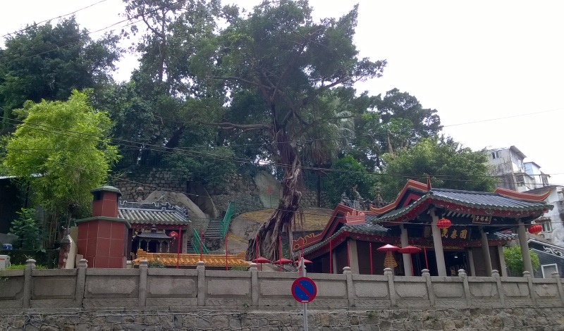 Temple on the side of the hill
