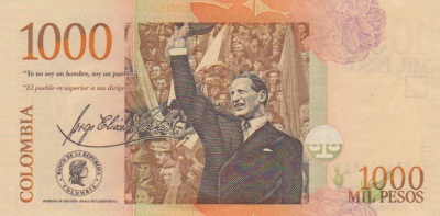 1000 Colombian Pesos