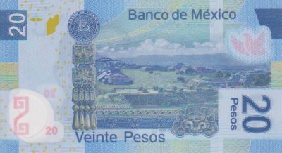 20 Mexican Pesos