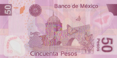 5 Mexican Pesos